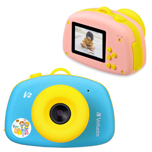 버바팀 V2 어린이용 디지털 카메라 키즈카메라 블루/핑크